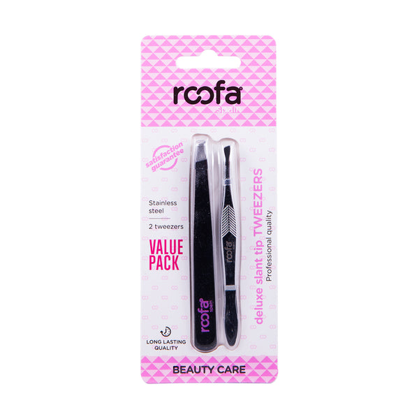 Roofa Spain Deluxe Slant Tip Tweezers
