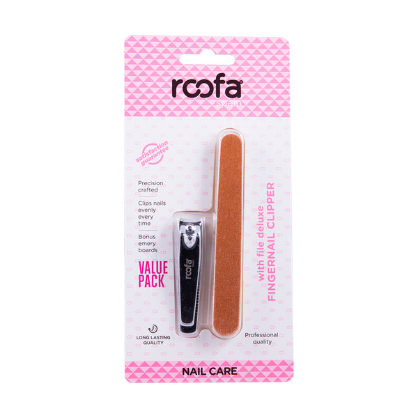 Roofa Spain Deluxe Fingernail Clipper with File