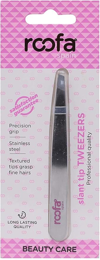 Roofa Spain Slant Tip Tweezers
