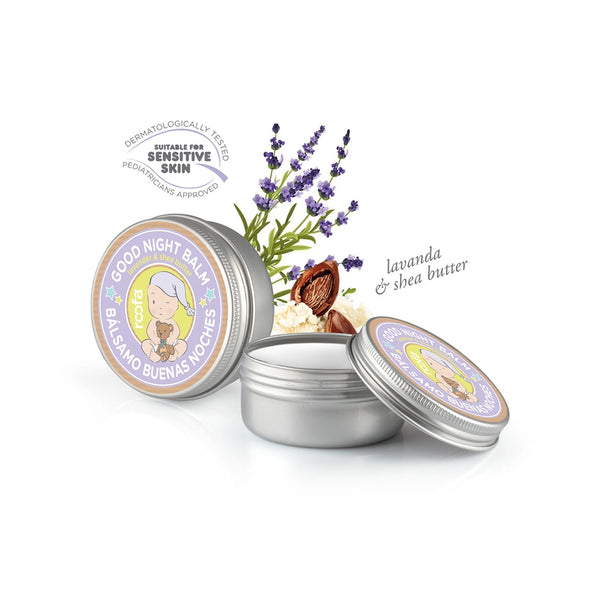 Roofa Spain Good Night Balm 50ml | Lavender & Shea Butter | Sensitive Skin