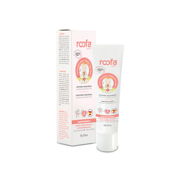 Roofa Spain Mom & Baby Repairing Balm 75g | Panthenol & Septonic M3 | Hypoallergenic