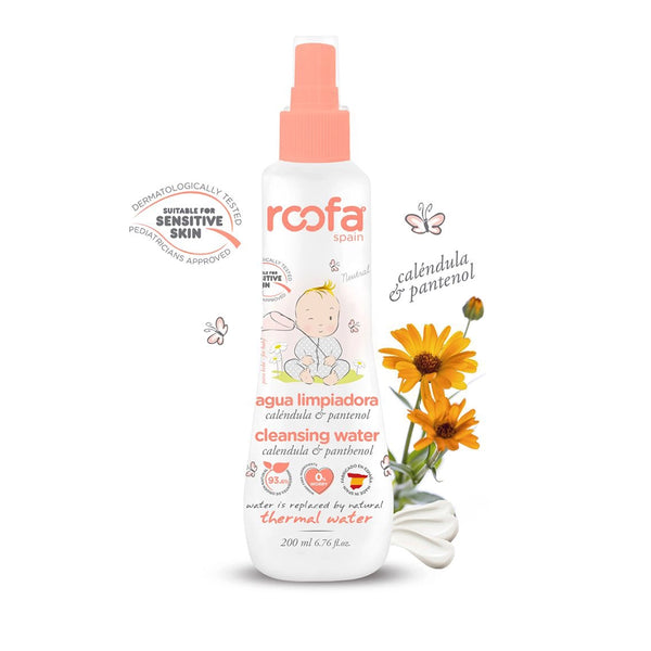 Baby Cleansing Water | Thermal Water & Calendula | 200ml
